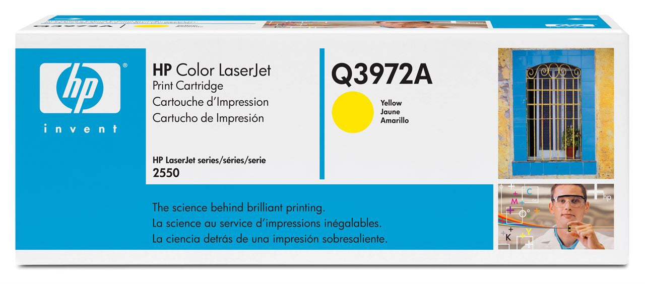 Toner Original HP 123A Amarelo