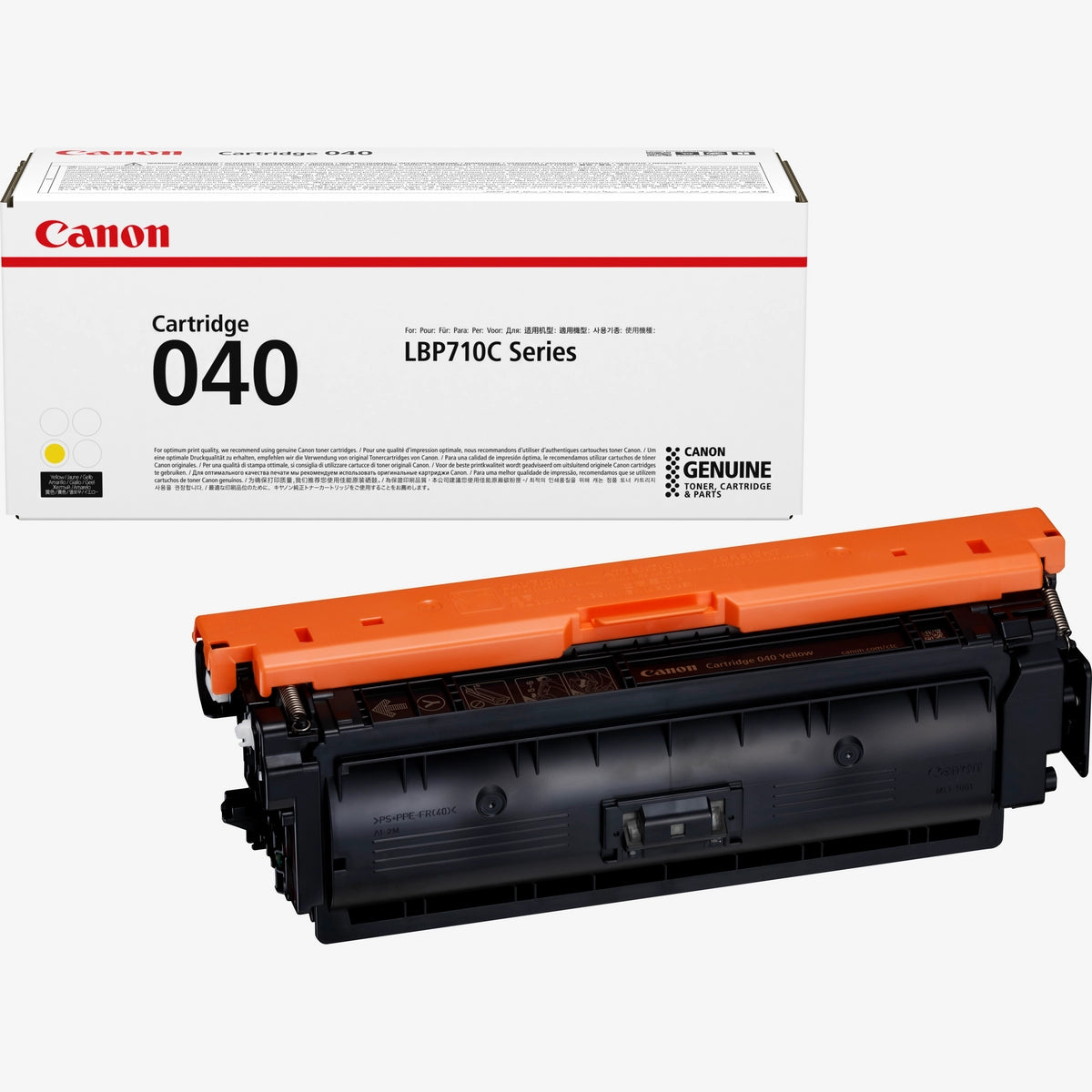 Toner Original Canon 040 H Amarelo