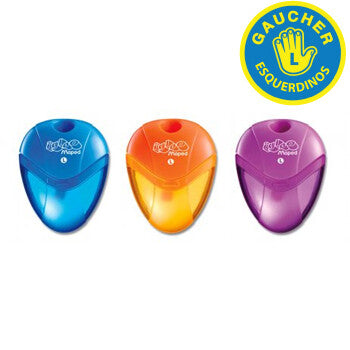 Afia Apara Lápis 1 Boca Plástico Maped Esquerdinos