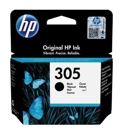 Tinteiro Original HP 305 Preto 3YM61A