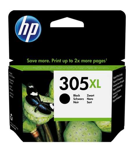 Tinteiro Original HP 305XL Preto 3YM62A