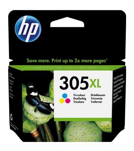 Tinteiro Original HP 305XL Tricolor 3YM63A