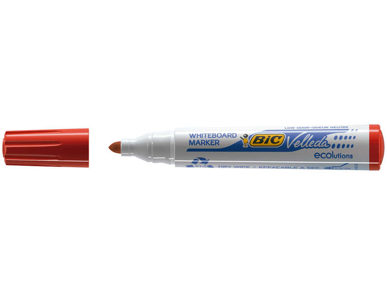 Bic Marcador Velleda 1701 ECOlutions Vermelho 1Un.
