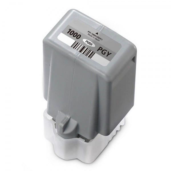 Tinteiro Compatível de Tinta Pigmentada Canon PFI1000 Cinzento Fotográfico - PFI1000PGY/0553C001