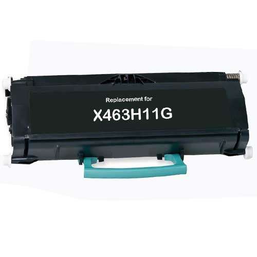 Toner Compatível Lexmark E460/E462/X463/X464/X466 Preto - E460X11E/E460X31E/X463H11G/X463H21G