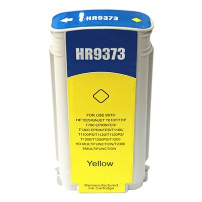 Tinteiro Compatível HP 72 Amarelo - C9373A