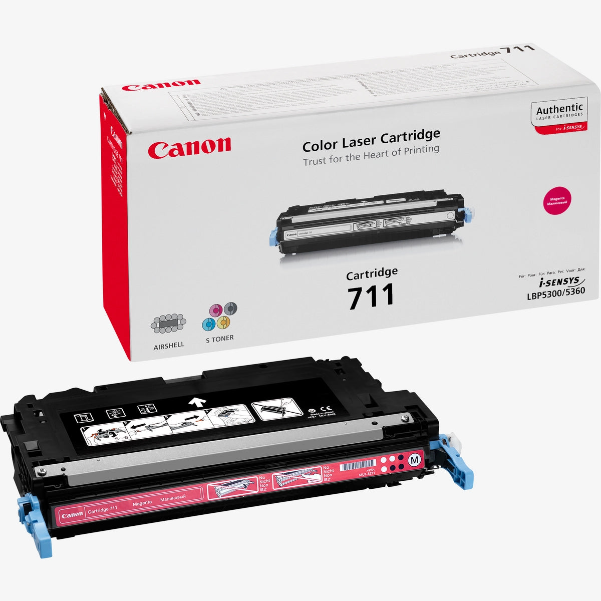 Toner Original Canon 711 Magenta