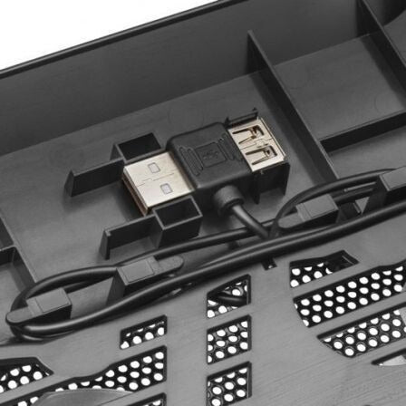 Base De Refrigeração Mars Gaming MNBC0 2x Ventoinhas C/ Luz