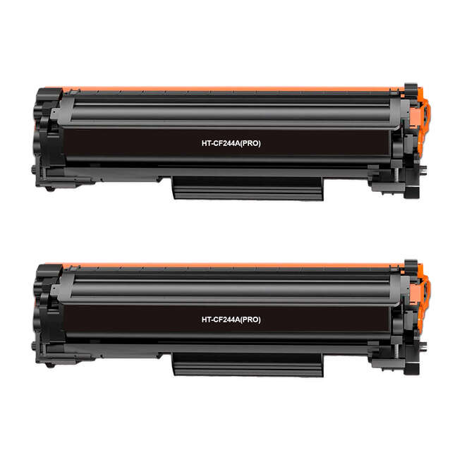 Pack 2x Toner Compatível HP CF244A Preto - 44A