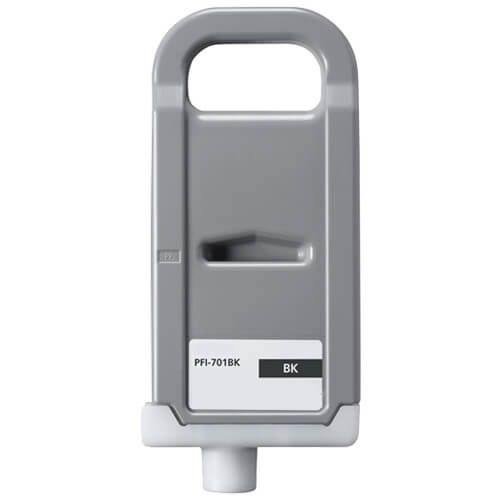 Tinteiro Compatível de Tinta Pigmentada Canon PFI701/PFI301 Preto - 0900B001/1486B001