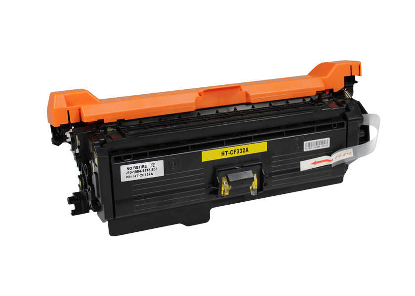 Toner Compatível HP CF332A Amarelo - 654A