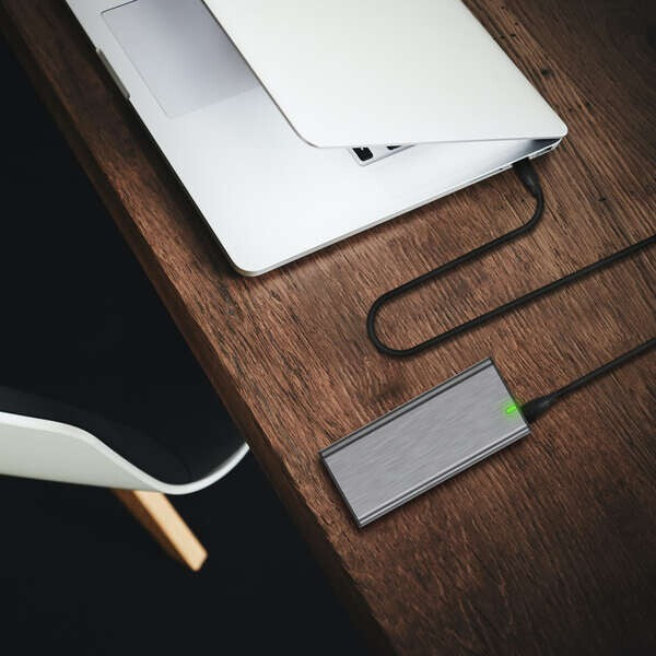 Cabo Aisens USB 3.2 GEN2X2 20GBPS 8K@30Hz 5A 100W E-Marker - Type c USB-C/M-USB-C/M - 2,0m - Preto