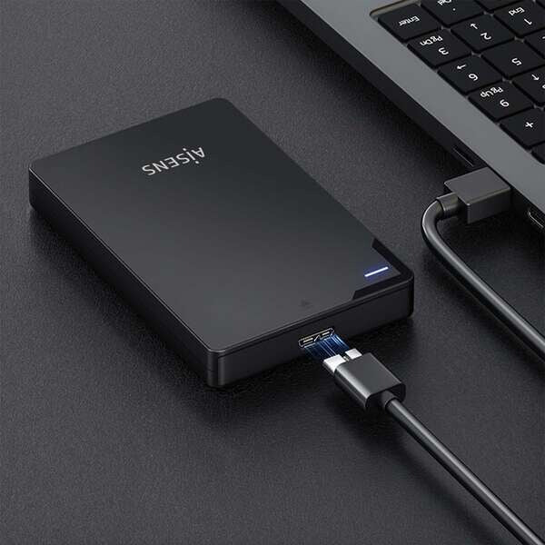 AISENS ASE-2520B Caixa Externa 2,5" SATA USB 3.0/USB3.1