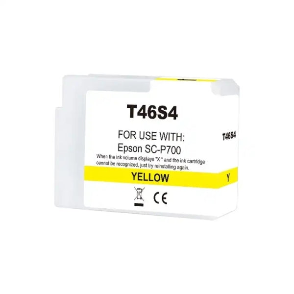 Tinteiro Compatível Epson T46S4 Amarelo - C13T46S400