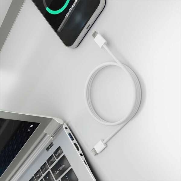 Aisens Cabo USB 2.0 3A 60W - Tipo USB-C/M-USB-C/M - 1.0m