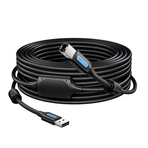 Vention COQBD cabo para Impresora USB Tipo-B Macho - USB Macho 0,5m Preto