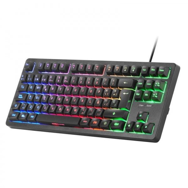 Mars Gaming MK023 TKL H-Mech Teclado Gaming FRGB Preto (PT)