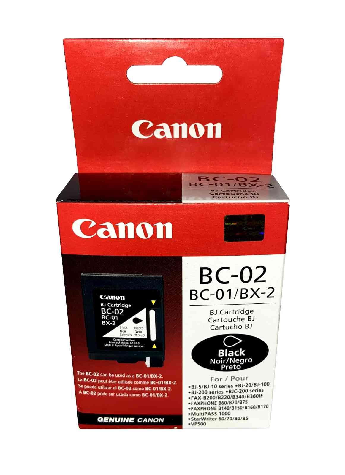 Tinteiro Original Canon BC-02 Preto