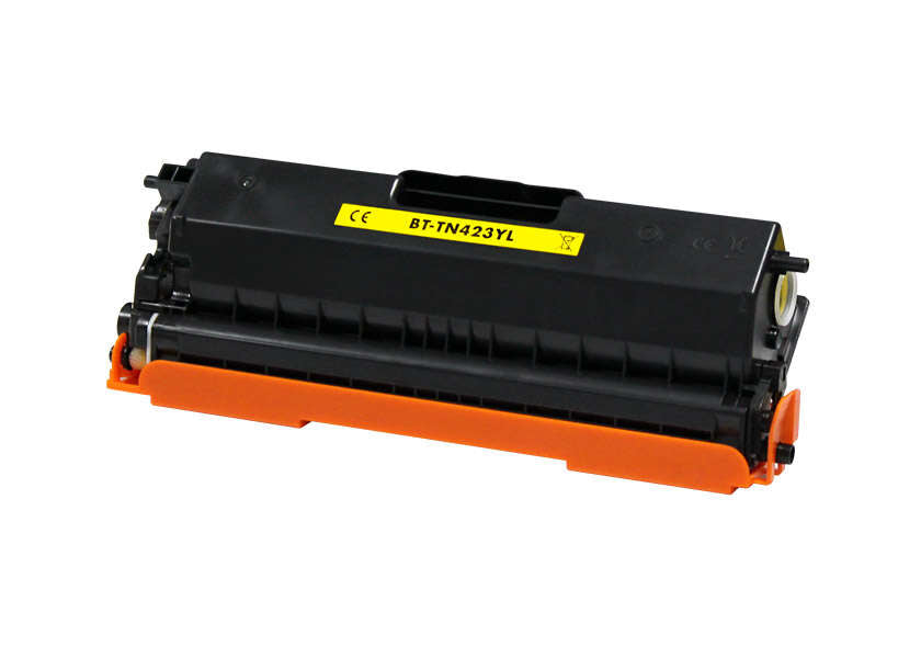 Toner Compatível Brother TN421/TN423/TN426 Amarelo - TN421Y/TN423Y/TN426Y