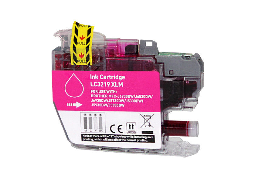 Tinteiro Compatível Brother LC3219XL Magenta
