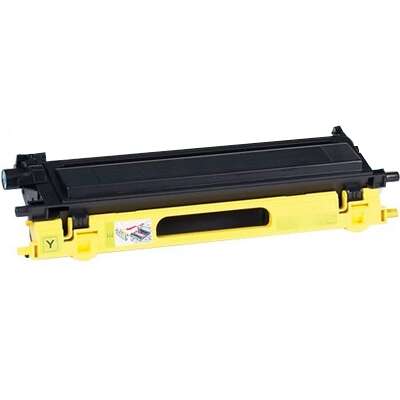 Toner Compatível Brother TN135/TN130 Amarelo - TN135Y/TN130Y