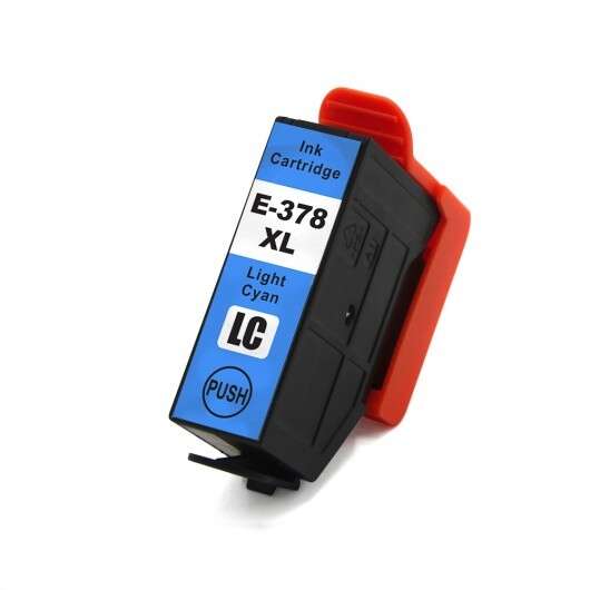 Tinteiro Compatível Epson 378XL Ciano Claro - C13T37954010/C13T37854010