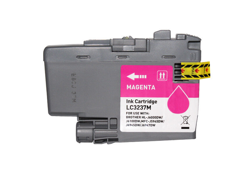 Tinteiro Compatível de Tinta Pigmentada Brother LC3237 Magenta - LC3237M