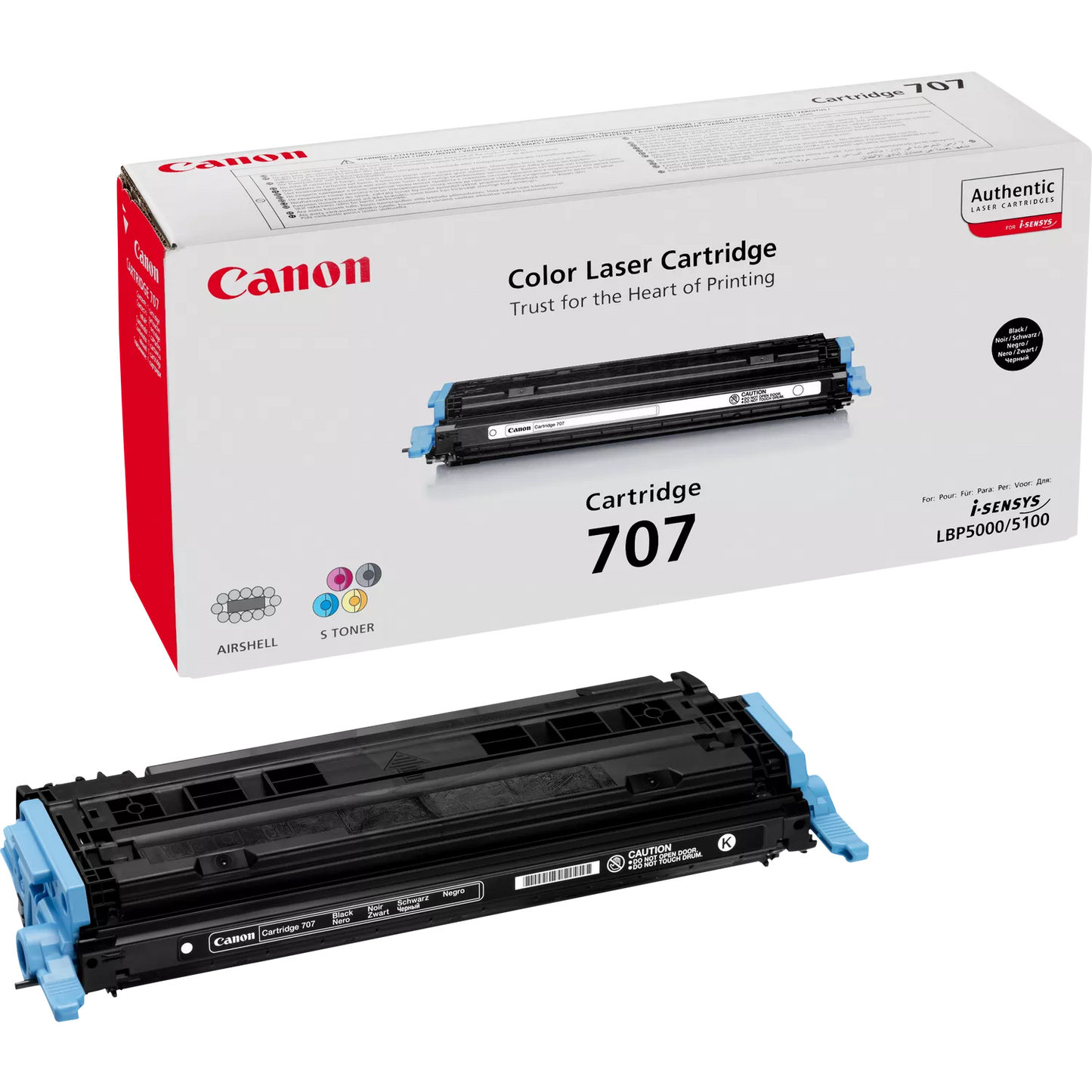 Toner Original Canon 707 Preto