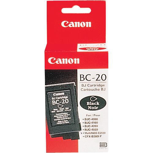 Tinteiro Original Canon BC-20 Preto