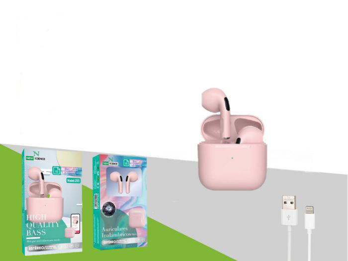 Auriculares Bluetooth I20S Rosa