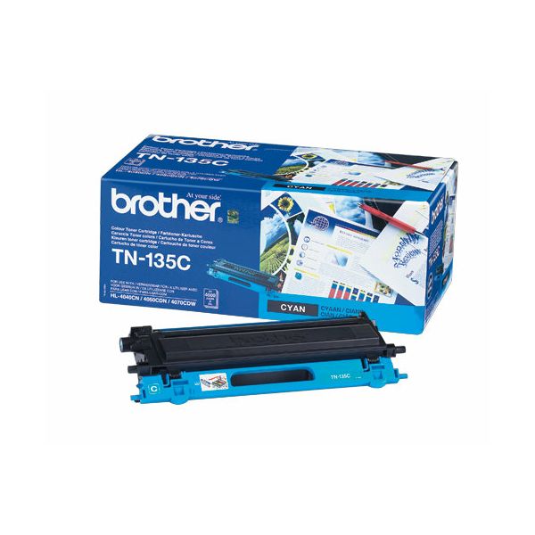 Brother TN135 Toner Original Ciano
