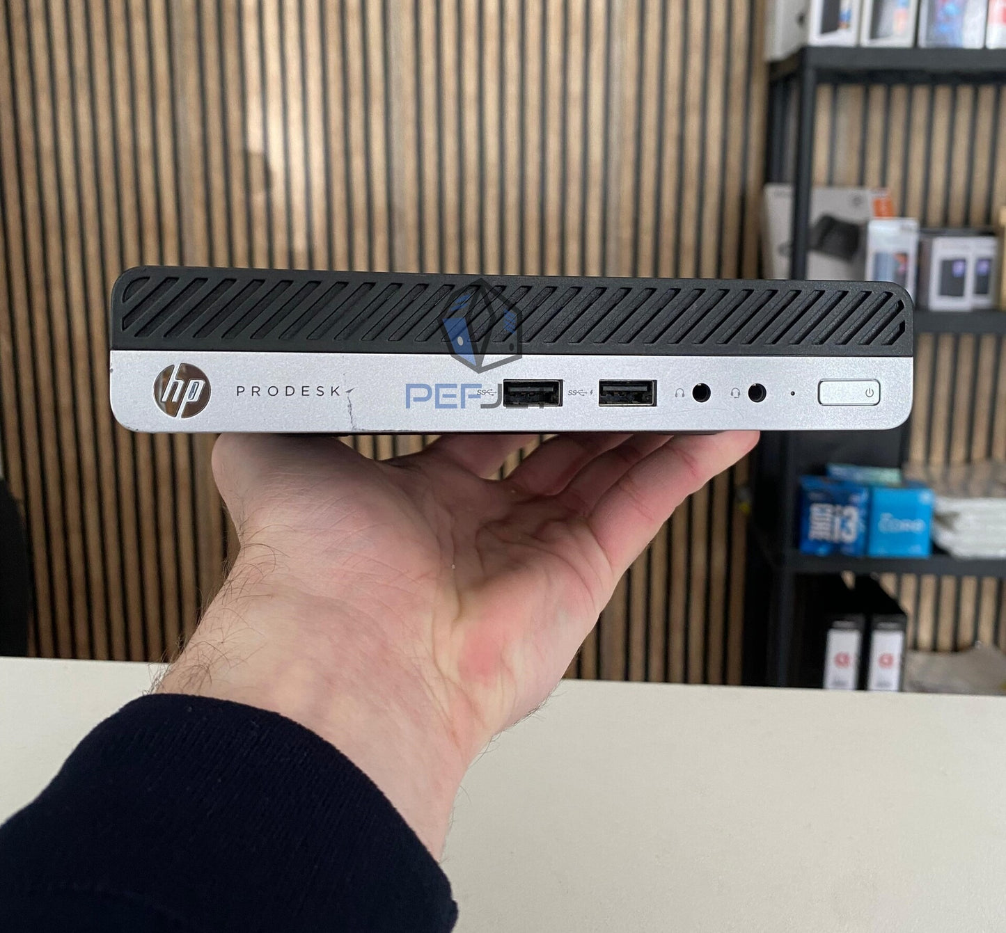 Computador Desktop Recondicionado HP Prodesk 400 g3 Dm i5-7500t 8gb 256gb w10 Pro