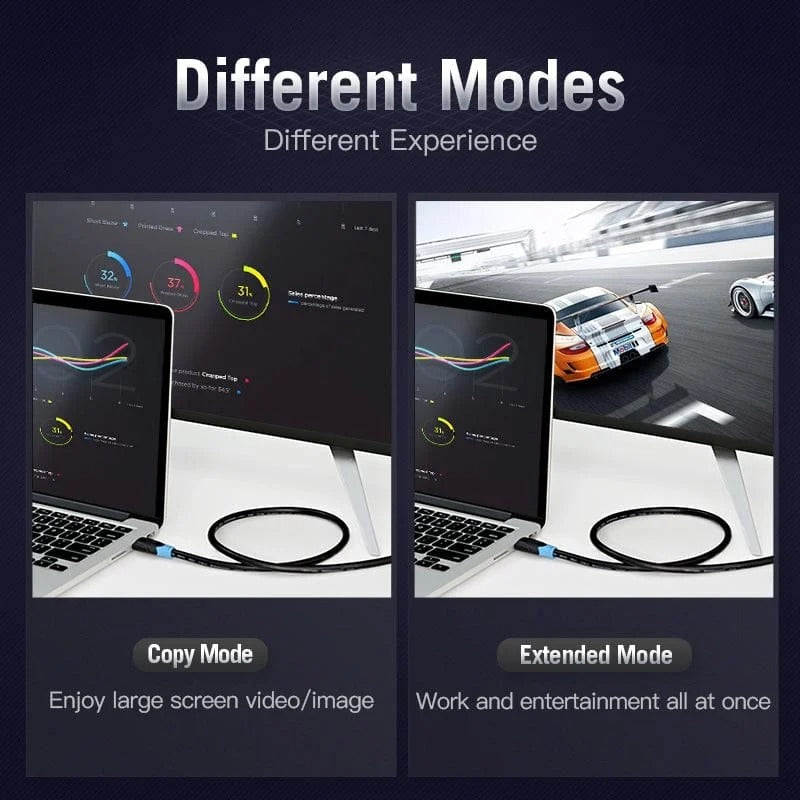 Vention AACBI Cabo HDMI 2.0 4K Macho/Macho 3m Preto