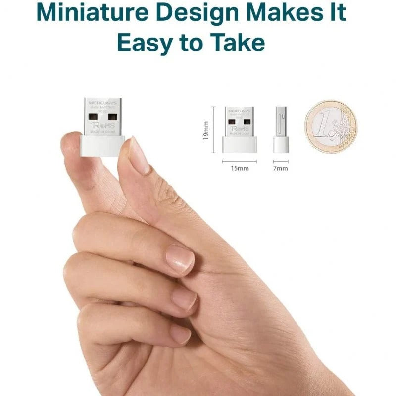 Adaptador WiFi Mercusys MW150US N150