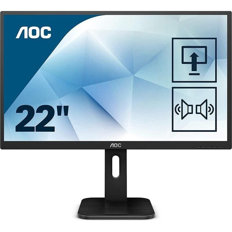 Monitor Recondicionado AOC 21.5" 22P1W Full Hd Tn Preto Grade A