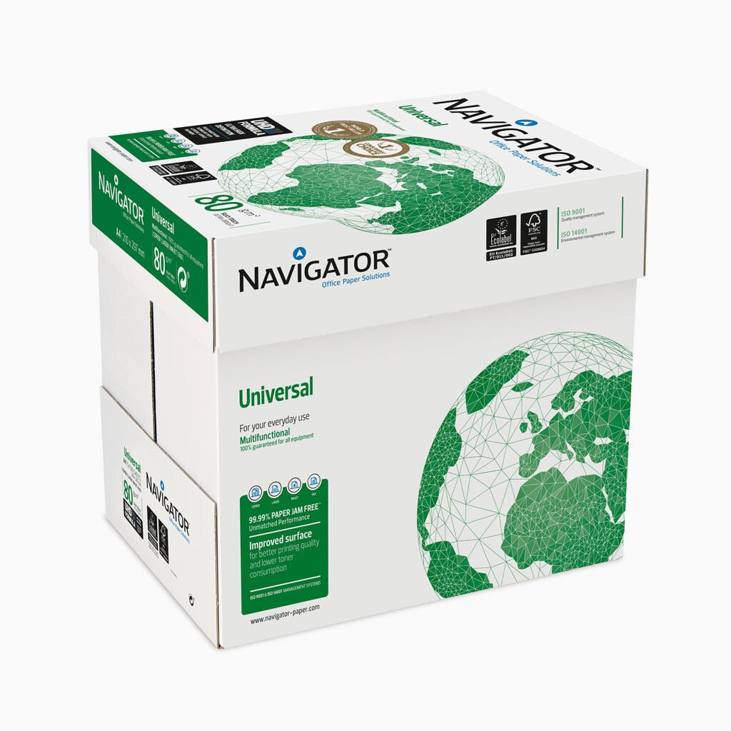 Caixa de Papel Cópia Navigator Universal A3 80GR 500F