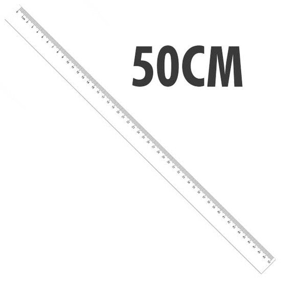 Régua Ramirex cristal 50cm