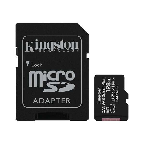 Cartão de Memória 128GB Kingston Micro SDHC