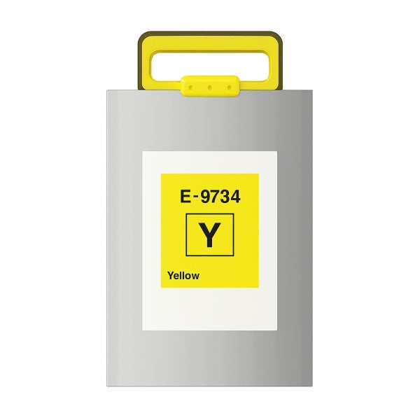 Tinteiro Compatível de Tinta Pigmentada Epson T9734 Amarelo - C13T973400