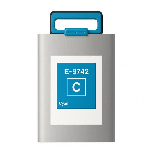 Tinteiro Compatível de Tinta Pigmentada Epson T9742 Ciano - C13T974200