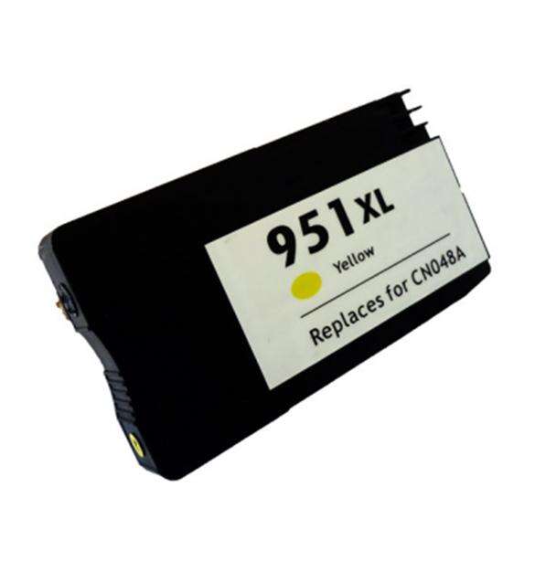 Tinteiro Compatível HP 951XL Amarelo - CN052AE