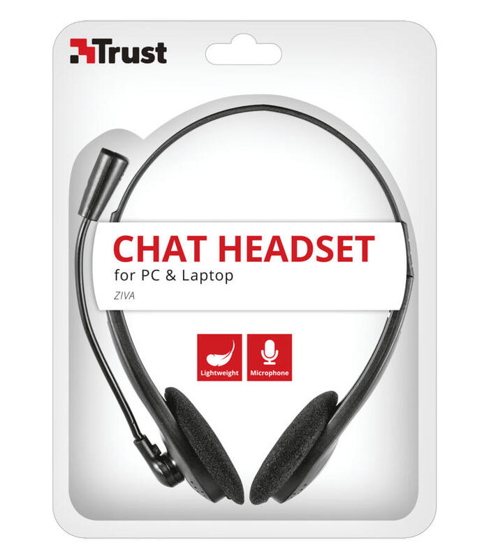 Headphones Trust Ziva chat 21517
