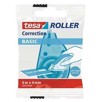 Corretor de Fita Basic Roller Tesa  4 x 6mm