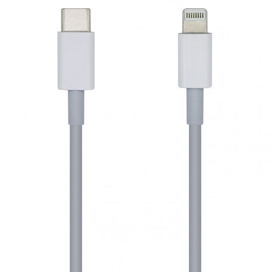 Aisens Cabo USB-C a Lightning Macho/Macho 1m Branco