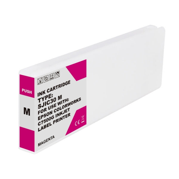 Tinteiro Compatível Epson SJIC30P Magenta - C33S020641/SJIC30P(M)