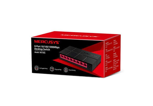 Mercusys MS108G Switch 8 Portas