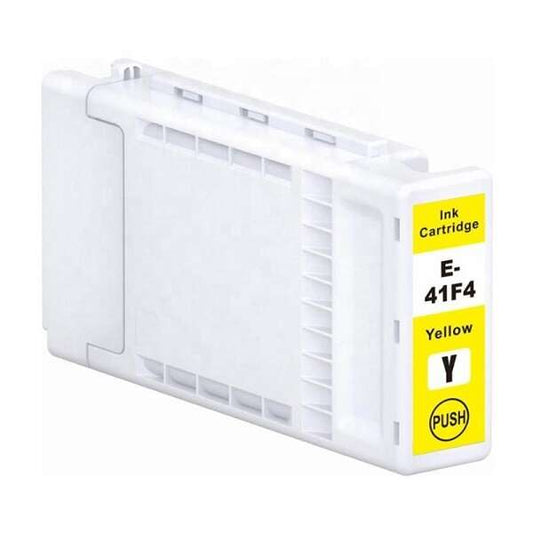 Tinteiro Compatível de Tinta Pigmentada Epson T41F4 Amarelo - C13T41F440/C13T41R440