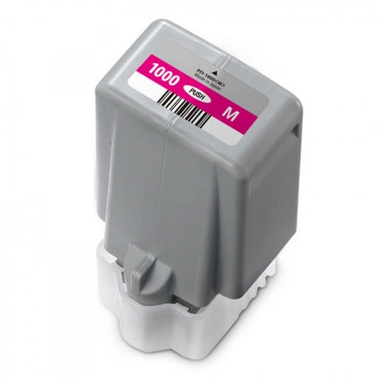 Tinteiro Compatível de Tinta Pigmentada Canon PFI1000 Magenta - PFI1000M/0548C001