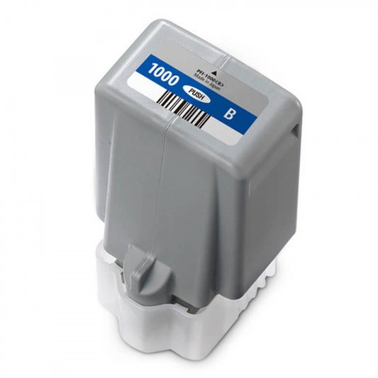 Tinteiro Compatível de Tinta Pigmentada Canon PFI1000 Azul - PFI1000B/0555C001