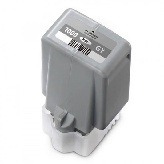 Tinteiro Compatível de Tinta Pigmentada Canon PFI1000 Cinzento - PFI1000GY/0552C001